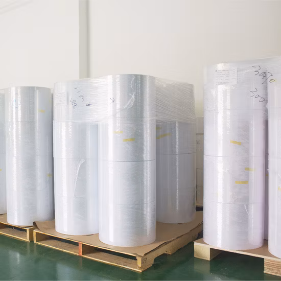 Papel autoadhesivo semibrillante para etiquetas adhesivas artísticas en rollos y hojas