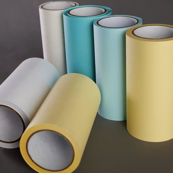 Materias primas de alta calidad Papel de liberación recubierto de silicona de un solo lado para toallas sanitarias y protectores de bragas